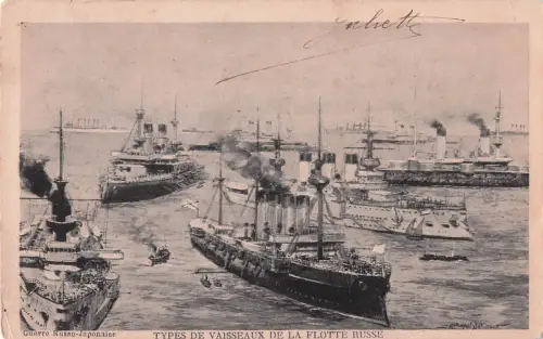 TYPES DE VAISSEAUX DE LA FLOTTE RUSSE“ (Schiffstypen der russischen Flotte -798674