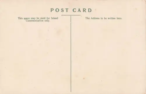 Antike Postkarte mit Badender am Strand, ca. 1900er Jahre, , K -798750