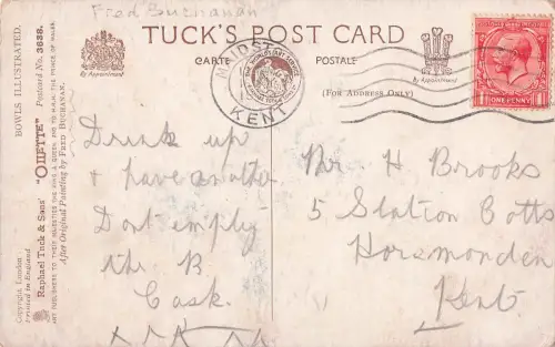 Humorvolle Vintage-Bowls – „Ihre Schlachten sind wieder vorbei -798758