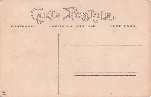 Frankreich Paris 96 R Gluck 1910 Achteckiger Poststempel auf Comic -798798