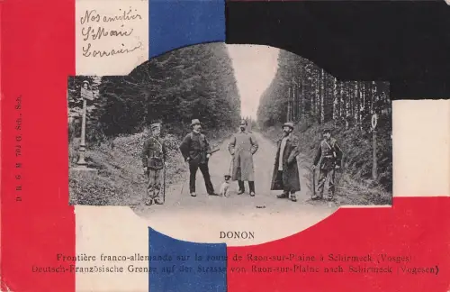 Frontiere franco Allemande Schirmeck -798814