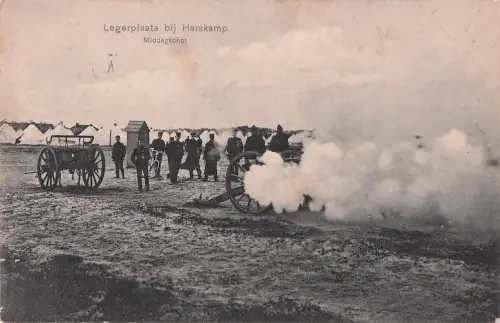 Legerplaats bij Harskamp Middagschot -798848