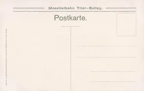 Moseltalbahn Trier-Bullay - Zell -798872
