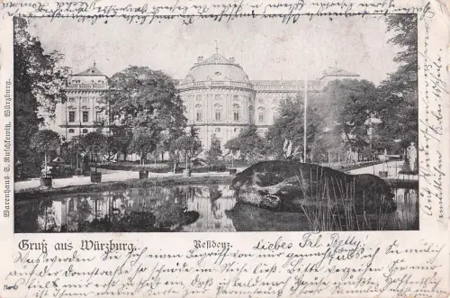 AK / Ansichtskarte Wuerzburg Residenz Wuerzburg -798902
