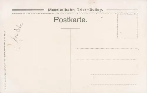 Moseltalbahn Trier-Bullay. -798932