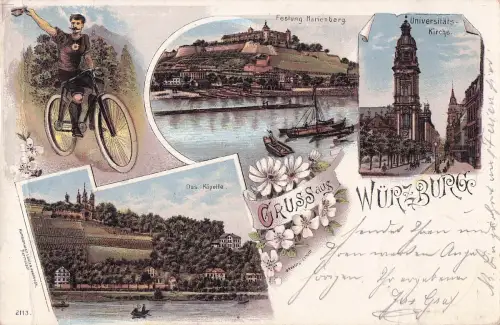 GRUSS aus WÜRZBURGE -798972