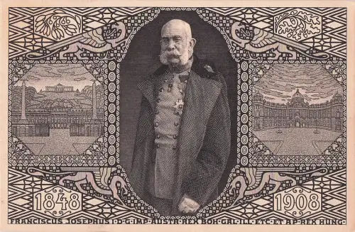AK Kaiser Franz Joseph I, Praha, Prag, Karlstejn, 1908 Jubiläumsausstellung -798944
