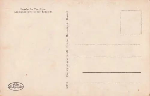 Hessische Trachten, Ländliches Idyll in der Schwalm -798994