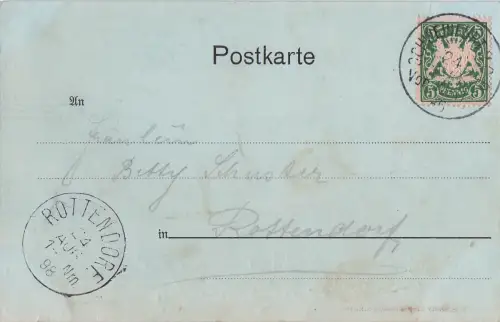 Gruss aus Schweinfurt. Mainansicht. -798890