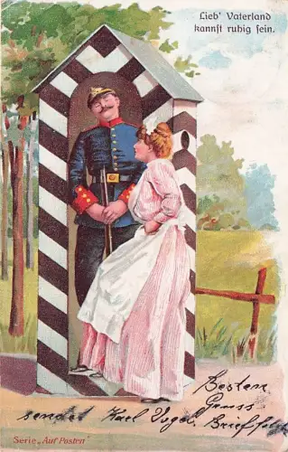 Lieb' Vaterland kannſt ruhig sein. -795670