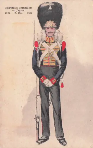 Eeuwfeest Grenadiers en Jagers 1820 7. Juli 1020 -798464