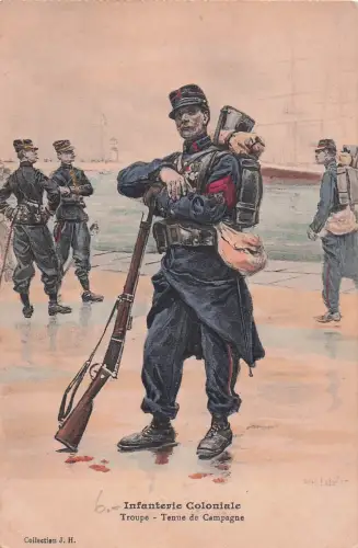 6.- Infanterie Coloniale Troupe Tenue de Campagne -798768