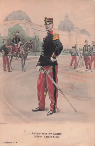 Infanterie de Ligne Officier Grande Tenue -798772