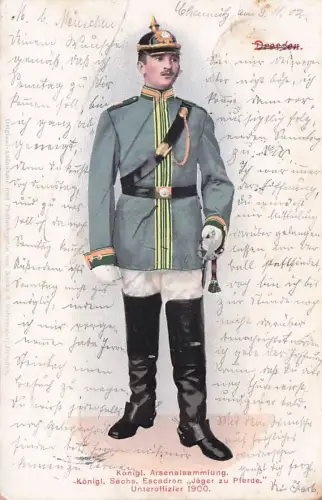 Königl. Arsenalsammlung. Königl. Sachu Escadron 1900er -795662