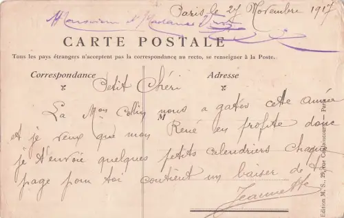 ARMEE Les joies de la caserne: mit Genehmigung. Illustration von Ch. ODIS für eine Postkarte -798806