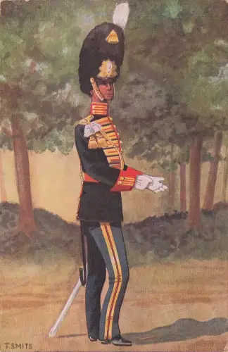 Niederländische Militäruniform Garderegiment Grenadiere 1949 Postkarte Nr. 1 -798382