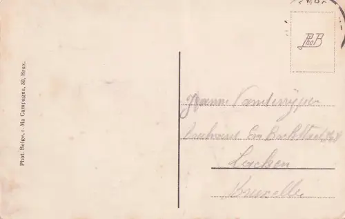 YSER. 1914. - Une batterie allemande sous le feu de l'Armée Belge. -798760