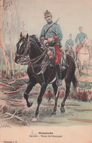 Hussards Cavalier Tenue de Campagne -798770