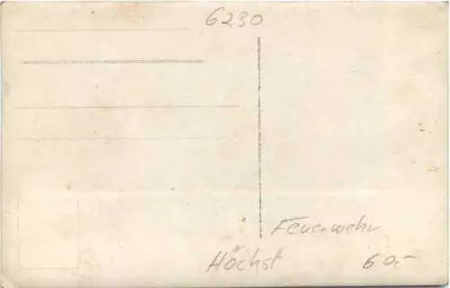 Frankfurt Höchst - Feuerwehr -714116