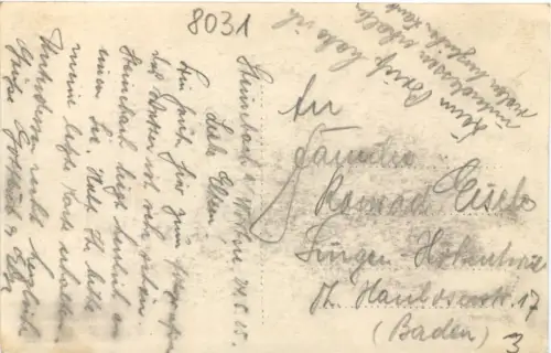 Steinebach von Osten. -- FR. Phot. -550286