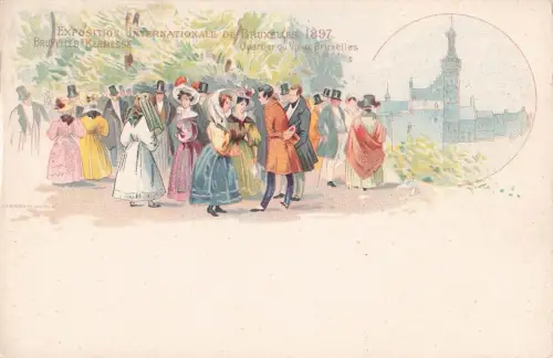 EXPOSITION INTERNATIONALE DE BRUXELLES 1897 BRUXELLES -799228