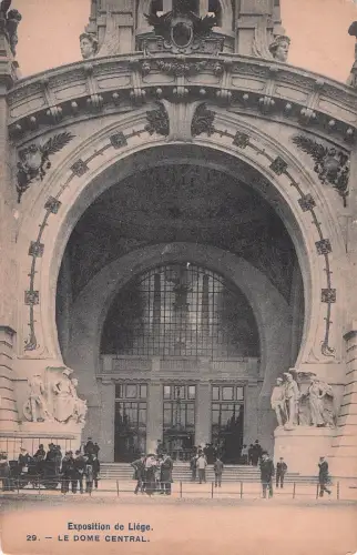 Exposition de Liège. 29. -LE DOME CENTRAL. -799348