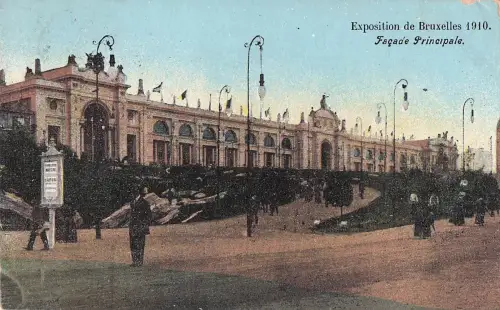 Exposition de Bruxelles 1910. Façade Principale. -799302