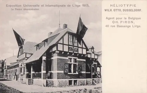 Exposition Universelle et Internationale de Liège 1905. La Perme démonstrative. -799272