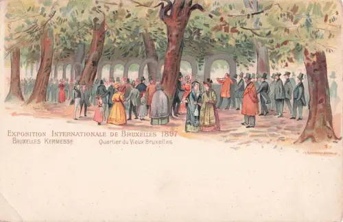 EXPOSITION INTERNATIONALE DE BRUXELLES 1897 -799226