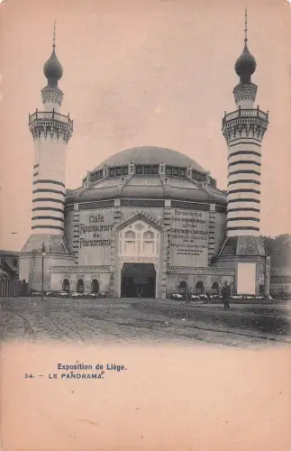 Exposition de Liège. 34. LE PANORAMA. -799372