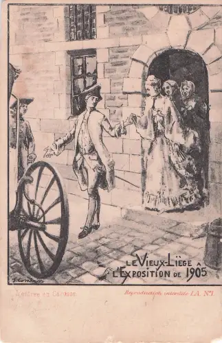 A LEVIEUX-LIEGE LEXPOSITION DE 1905 -799392