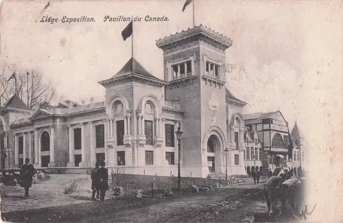 Liege Luettich Liege Exposition Pavillon Canada x Kategorie. -799324