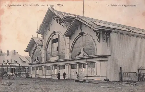 Exposition Universelle de Liège 1905.. Le Palais de l'Agriculture. -799466
