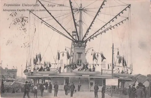 স Exposition Universelle de Liège 1905. Aéroplanes. Captifs Maximi. Arrêt -799444