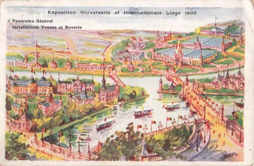 Exposition Universelle et Internationale Liège 1905 Panorama Général -799390