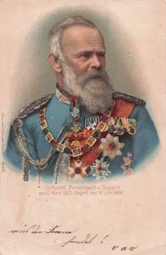 AK Prinzregent Luitpold von Bayern, 1821-1886 -799606