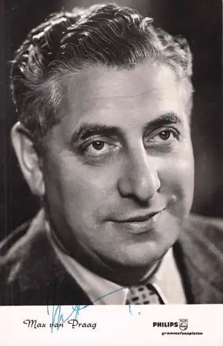 Max van Praag original Autograph -799792