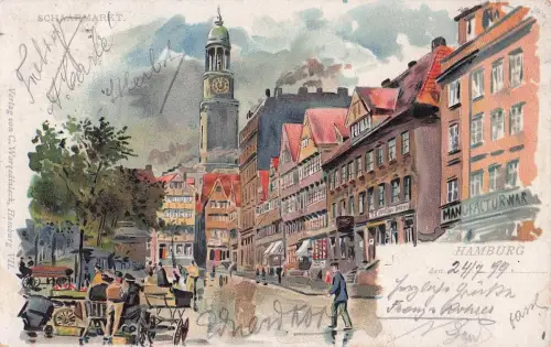 Hamburg Schaarmarkt Kat. Hamburg -799630
