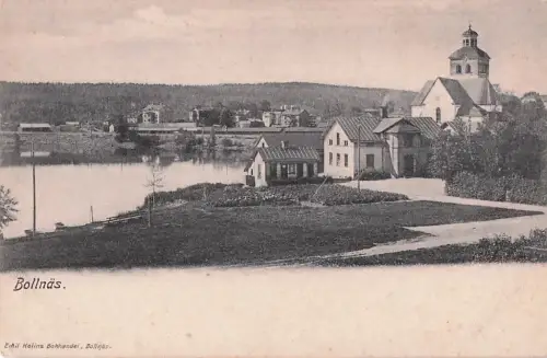 Bollnäs. Emil Helins Bokhandel, Boliņas. -799784