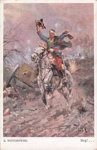 AK / Ansichtskarte Kuenstlerkarte L. Wintorowski Sieg Kuenstlerkarte -799620