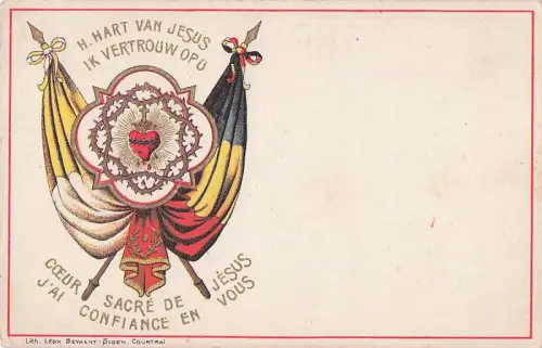 Lith. Leon Beyaert Siden. Courtrai. -799730