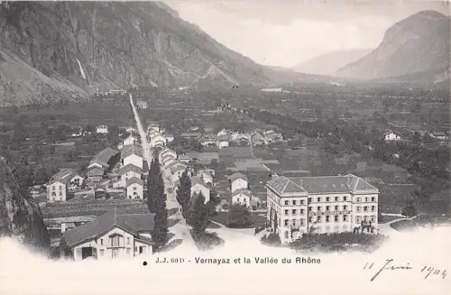 AK / Ansichtskarte Vernayaz_VS Panorama Vallée du Rhône Vernayaz VS -799862