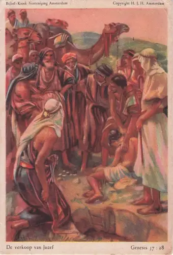De verkoop van Jozef Genesis 37: 28 -799836