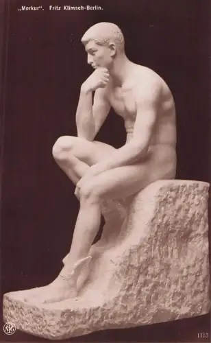 Ansichtskarte Plastik Merkur von Fritz Klimsch -799898