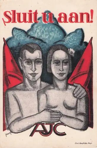 Judaica seltener Ansichtskarte von Samuel L. (Mommie) Schwarz. Ausgabe -800126