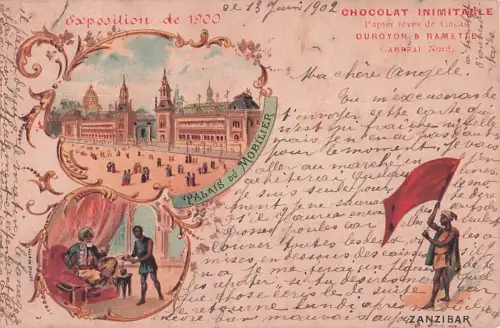 Exposition de 1900 ZANZIBAR -799992