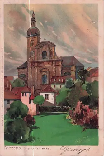 BAMBERG. STEFANSKIRCHE. -800056