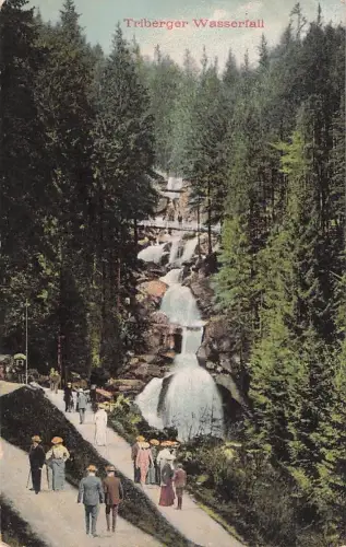 Triberg Schwarzwald Wasserfall Kat. Triberg im Schwarzwald -800096
