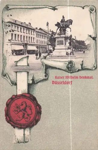Kaiser Wilhelm Denkmal. Düsseldorf -800054