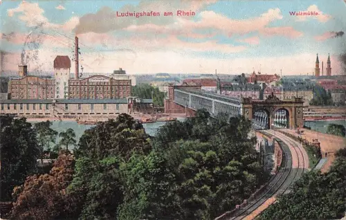 Ludwigshafen am Rhein Walzmühle. -800120